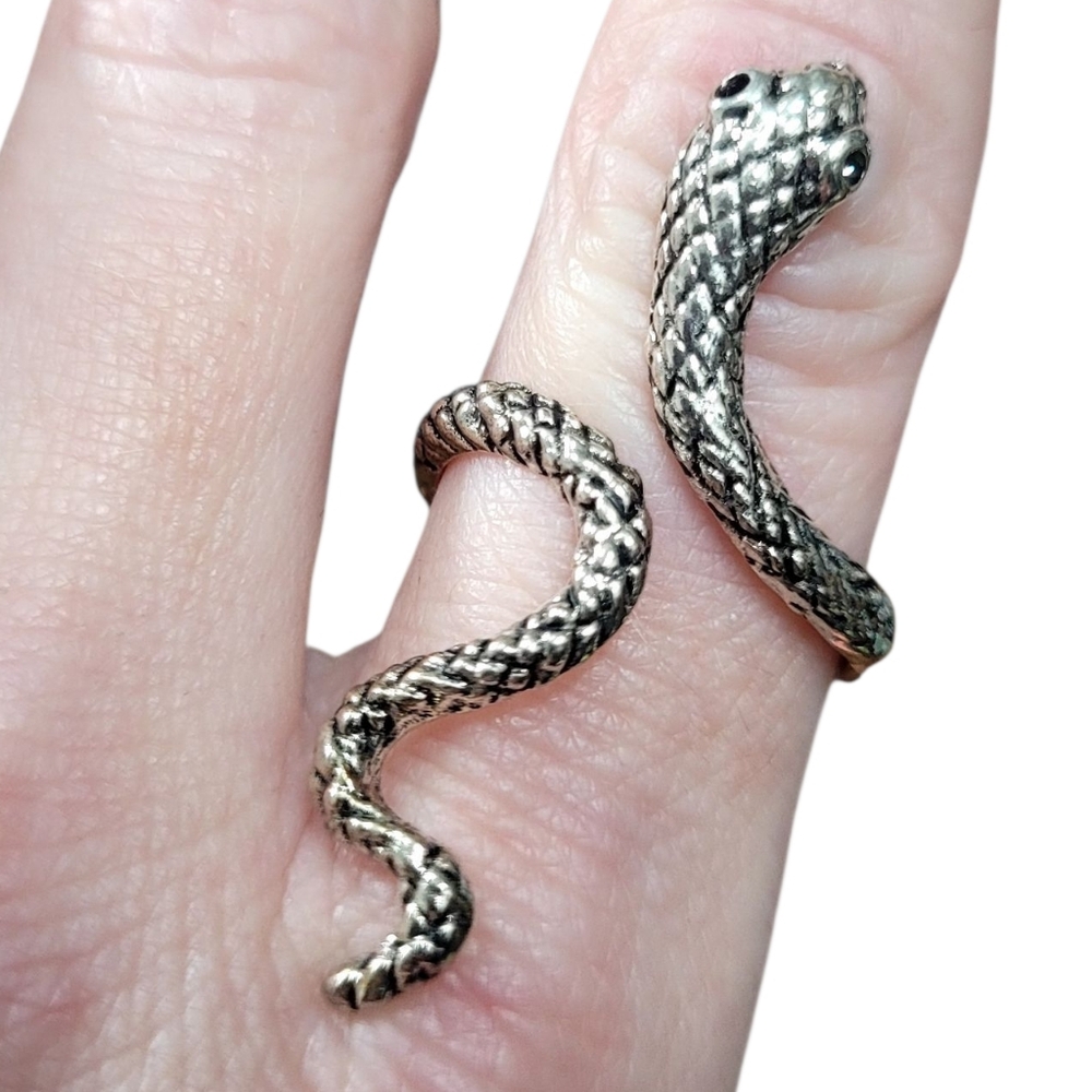 Silver Snake Ring